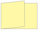Sugared Lemon Fold Away Invitation 5 x 7 - 25/Pk