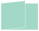 Tiffany Blue Fold Away Invitation 5 x 7 - 25/Pk
