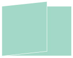 Tiffany Blue Fold Away Invitation 5 x 7 - 25/Pk