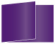 Purple Fold Away Invitation 5 x 7 - 25/Pk