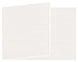 Linen Natural White Fold Away Invitation 5 x 7 - 25/Pk