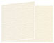 Natural White Pearl Fold Away Invitation 5 x 7 - 25/Pk