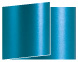 Teal Silk Fold Away Invitation 5 x 7 - 25/Pk