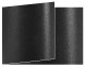 Black Silk Fold Away Invitation 5 x 7 - 25/Pk