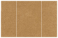 Natural Kraft Gate Fold Invitation Style A (5 x 7) - 10/Pk