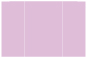 Purple Lace Gate Fold Invitation Style A (5 x 7) - 10/Pk