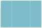 Textured Aquamarine Gate Fold Invitation Style A (5 x 7) - 10/Pk