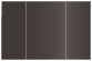 Onyx Gate Fold Invitation Style A (5 x 7) - 10/Pk