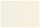 Natural White Pearl Gate Fold Invitation Style A (5 x 7) - 10/Pk