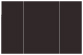 Linen Black Gate Fold Invitation Style A (5 x 7) - 10/Pk