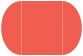 Coral Gate Fold Invitation Style C (5 1/4 x 7 1/4) - 10/Pk