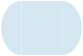 Blue Feather Gate Fold Invitation Style C (5 1/4 x 7 1/4) - 10/Pk