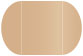 Cappuccino Gate Fold Invitation Style C (5 1/4 x 7 1/4) - 10/Pk