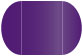 Purple Gate Fold Invitation Style C (5 1/4 x 7 1/4) - 10/Pk