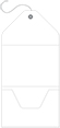 Crest Solar White Pocket Invitation Style A10 (5 1/4 x 7 1/4) - 10/Pk