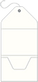 Textured Bianco Pocket Invitation Style A10 (5 1/4 x 7 1/4) - 10/Pk