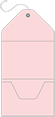 Pink Feather Pocket Invitation Style A10 (5 1/4 x 7 1/4) - 10/Pk
