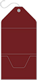 Firecracker Red Pocket Invitation Style A10 (5 1/4 x 7 1/4) - 10/Pk