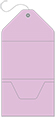 Purple Lace Pocket Invitation Style A10 (5 1/4 x 7 1/4) - 10/Pk