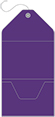 Amethyst Pocket Invitation Style A10 (5 1/4 x 7 1/4) - 10/Pk