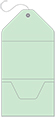 Green Tea Pocket Invitation Style A10 (5 1/4 x 7 1/4) - 10/Pk