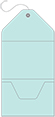 Daffy Blue Pocket Invitation Style A10 (5 1/4 x 7 1/4) - 10/Pk