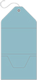 Textured Aquamarine Pocket Invitation Style A10 (5 1/4 x 7 1/4) - 10/Pk