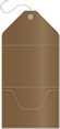 Bronze Pocket Invitation Style A10 (5 1/4 x 7 1/4) - 10/Pk
