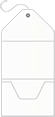 Crystal Pocket Invitation Style A10 (5 1/4 x 7 1/4) - 10/Pk