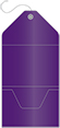 Purple Pocket Invitation Style A10 (5 1/4 x 7 1/4) - 10/Pk