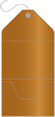 Cognac Pocket Invitation Style A10 (5 1/4 x 7 1/4) - 10/Pk