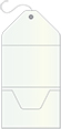 Metallic Aquamarine Pocket Invitation Style A10 (5 1/4 x 7 1/4) - 10/Pk