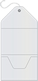 Silver Pocket Invitation Style A10 (5 1/4 x 7 1/4) - 10/Pk