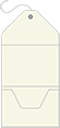 Linen Natural White Pocket Invitation Style A10 (5 1/4 x 7 1/4) - 10/Pk