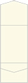 Crest Natural White Pocket Invitation Style A11 (5 1/4 x 7 1/4) - 10/Pk