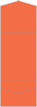 Electric Orange Pocket Invitation Style A11 (5 1/4 x 7 1/4) - 10/Pk