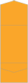 Tangerine Pocket Invitation Style A11 (5 1/4 x 7 1/4) - 10/Pk