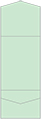 Green Tea Pocket Invitation Style A11 (5 1/4 x 7 1/4) - 10/Pk