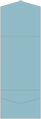 Textured Aquamarine Pocket Invitation Style A11 (5 1/4 x 7 1/4) - 10/Pk