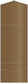 Bronze Pocket Invitation Style A11 (5 1/4 x 7 1/4) - 10/Pk