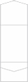 Linen Solar White Pocket Invitation Style A11 (5 1/4 x 7 1/4) - 10/Pk