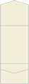 Natural White Pearl Pocket Invitation Style A11 (5 1/4 x 7 1/4) - 10/Pk