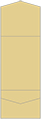 Gold Pearl Pocket Invitation Style A11 (5 1/4 x 7 1/4) - 10/Pk