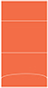 Electric Orange Pocket Invitation Style A3 (5 1/8 x 7 1/8) 10/Pk