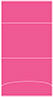 Raspberry Pocket Invitation Style A3 (5 1/8 x 7 1/8) 10/Pk