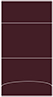 Eggplant Pocket Invitation Style A3 (5 1/8 x 7 1/8) 10/Pk