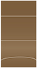 Bronze Pocket Invitation Style A3 (5 1/8 x 7 1/8) 10/Pk