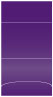 Purple Pocket Invitation Style A3 (5 1/8 x 7 1/8) 10/Pk