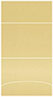 Gold Pearl Pocket Invitation Style A3 (5 1/8 x 7 1/8) 10/Pk