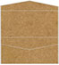 Natural Kraft Pocket Invitation Style A4 (4 x 9) 10/Pk